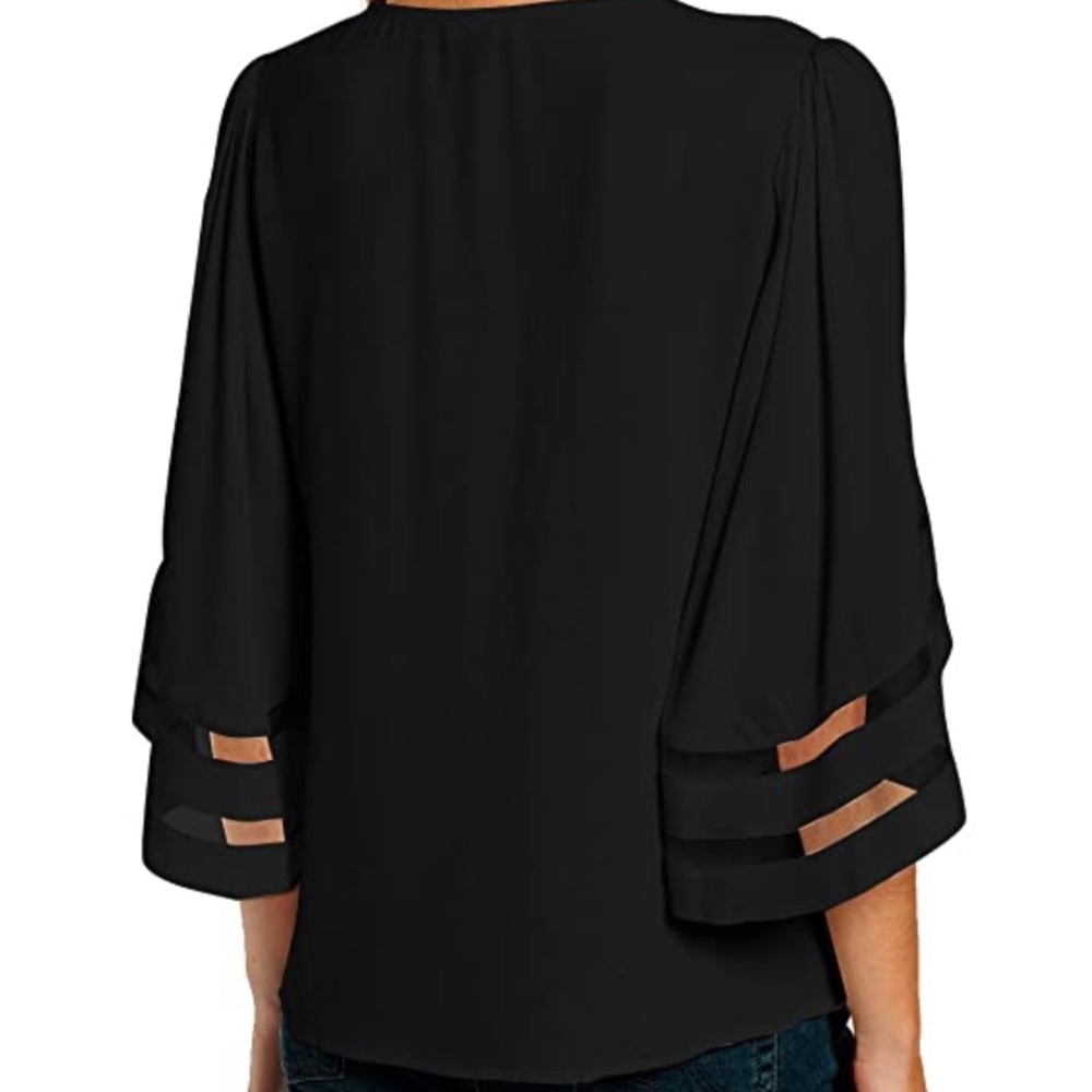 3/4 Belle Sleeve Shirt - Picture 2 of 5